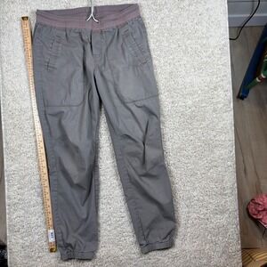 Vuori Ripstop Jogger Pants Mens Charcoal Grey Elastic 32 Waist Stretch V412